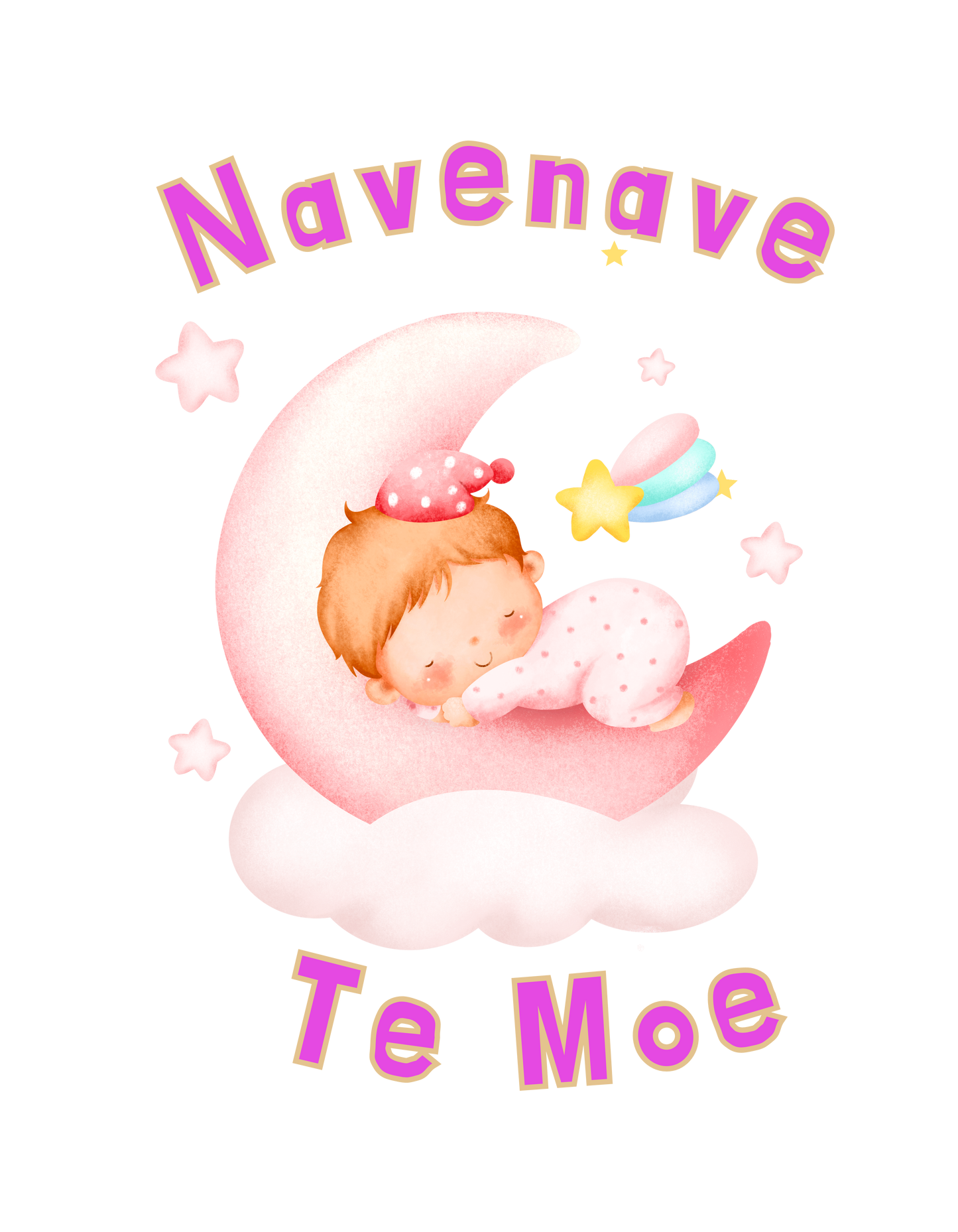 Navenave Te Moe - I love to nap! (Long-sleeve bodysuit)