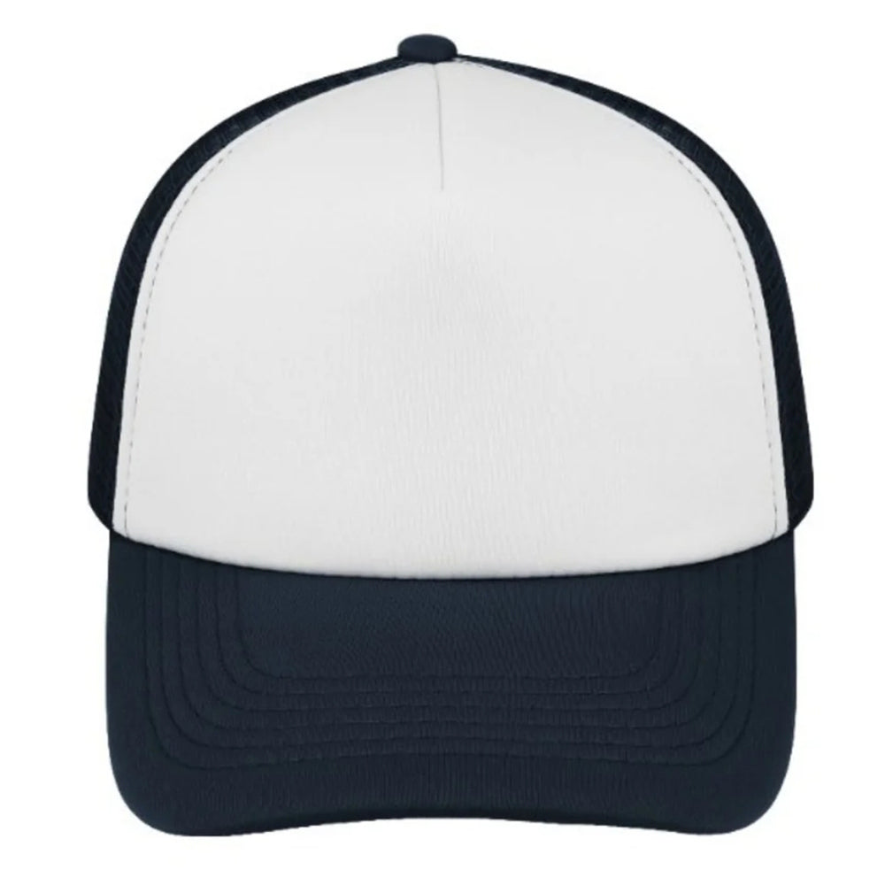 White and Navy Hat