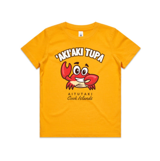 'Aki'aki Tupa - Catch the crab! (Kids Tee)