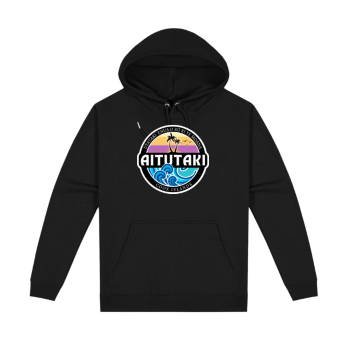 Aitutaki- Utataki 'Enua o Ru ki te Moana (Men's Hoodie)