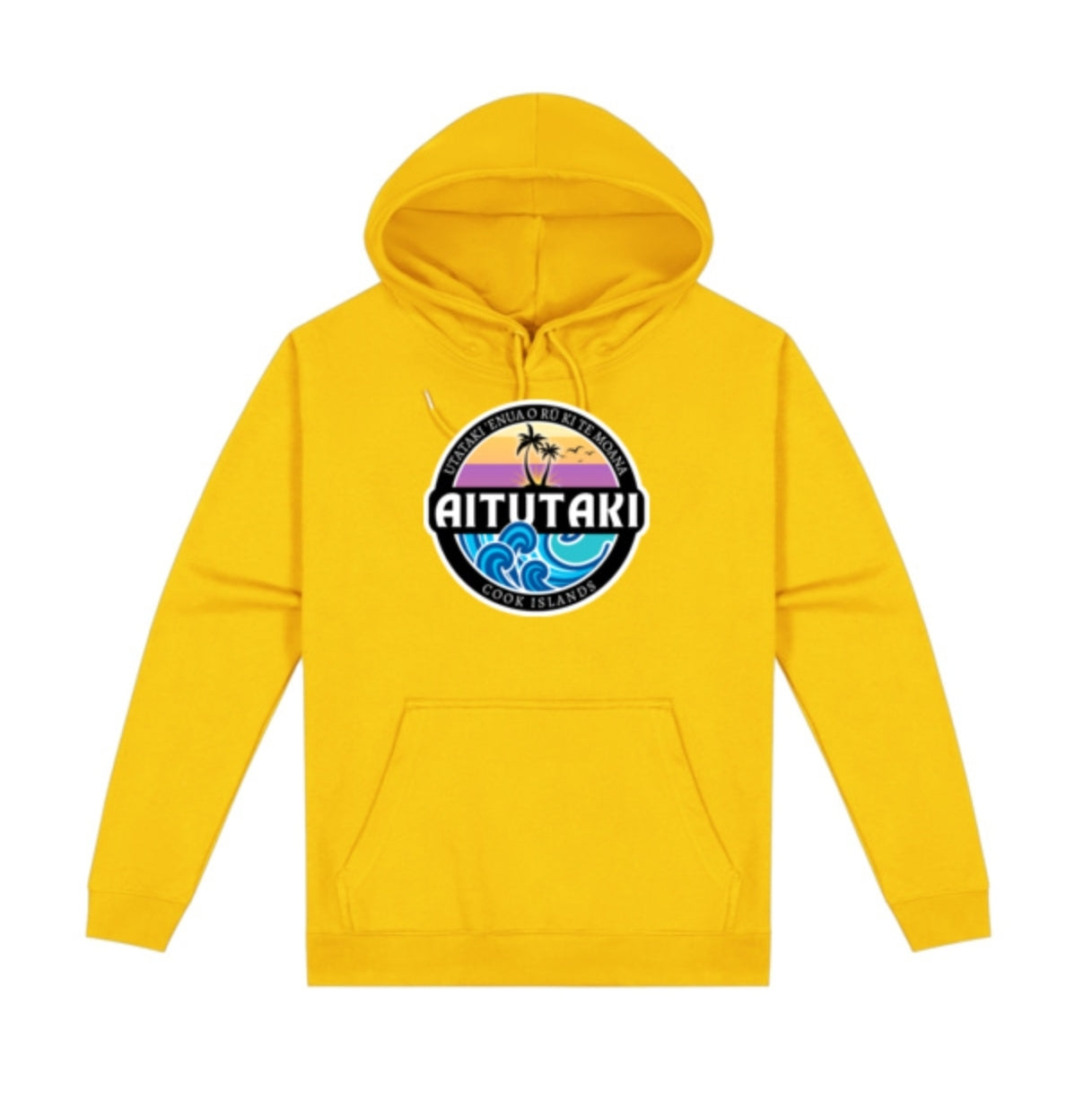 Aitutaki- Utataki 'Enua o Ru ki te Moana (Men's Hoodie)