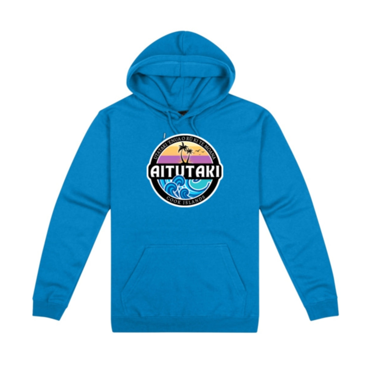 Aitutaki- Utataki 'Enua o Ru ki te Moana (Men's Hoodie)