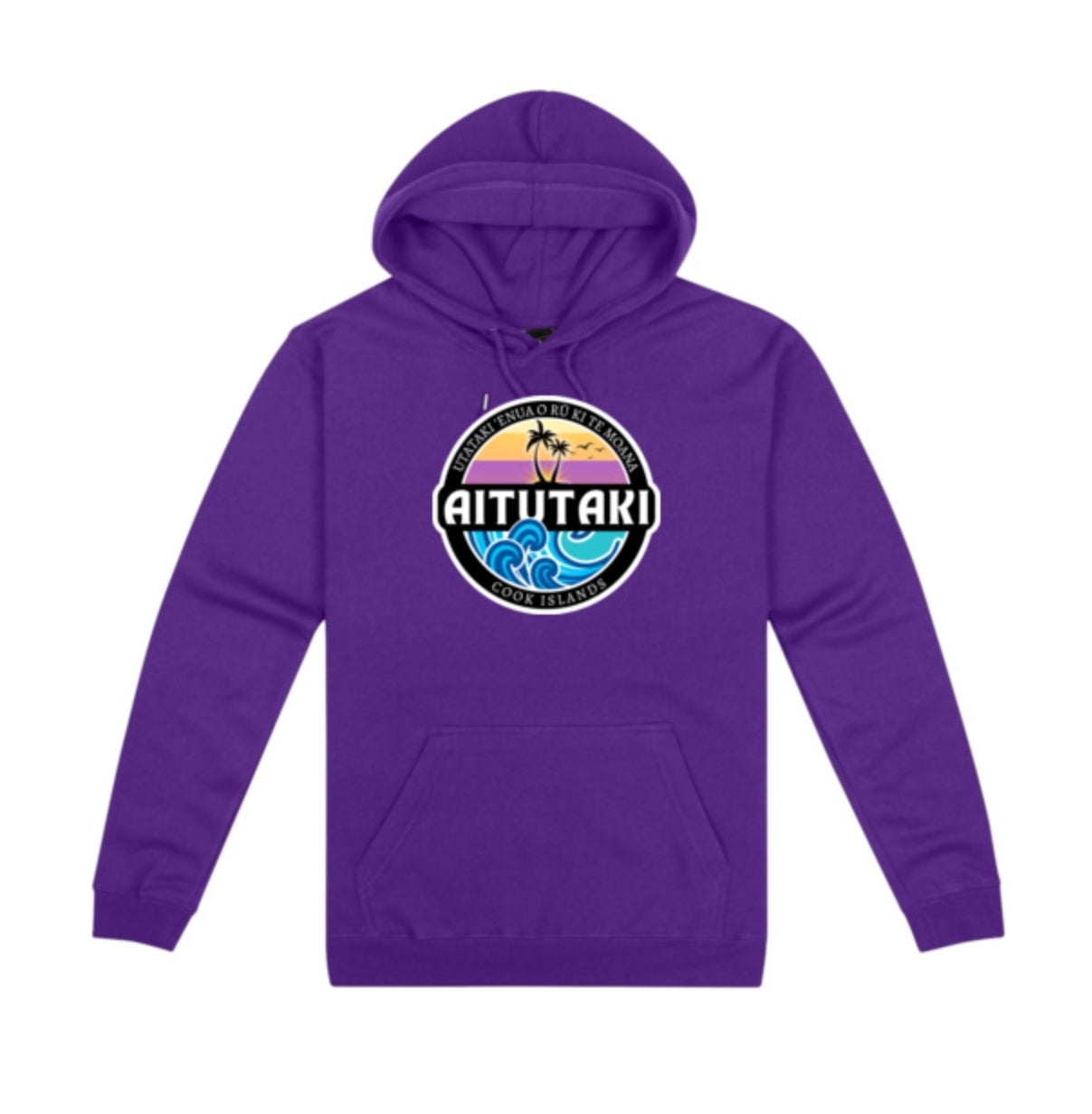 Aitutaki- Utataki 'Enua o Ru ki te Moana (Men's Hoodie)