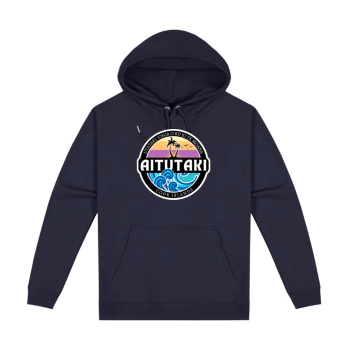 Aitutaki- Utataki 'Enua o Ru ki te Moana (Men's Hoodie)