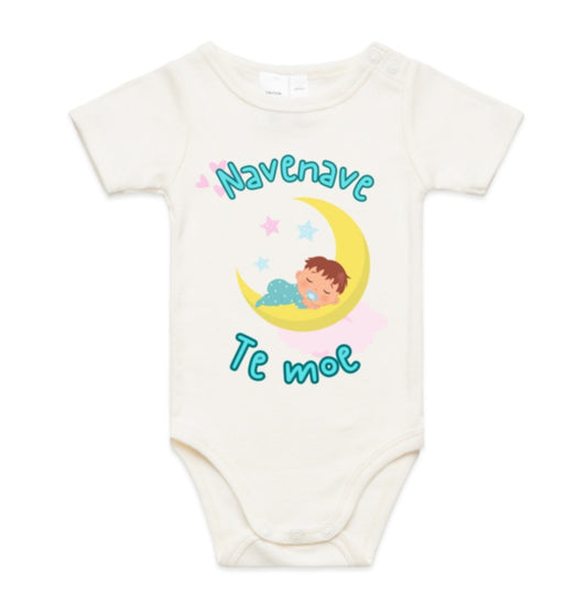 Navenave Te Moe - I love my naps! (Infant mini-me one-piece)