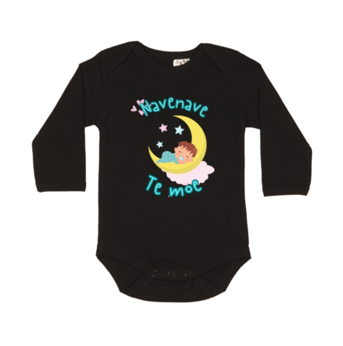 Navenave Te Moe - I love to nap! (Long-sleeve bodysuit)