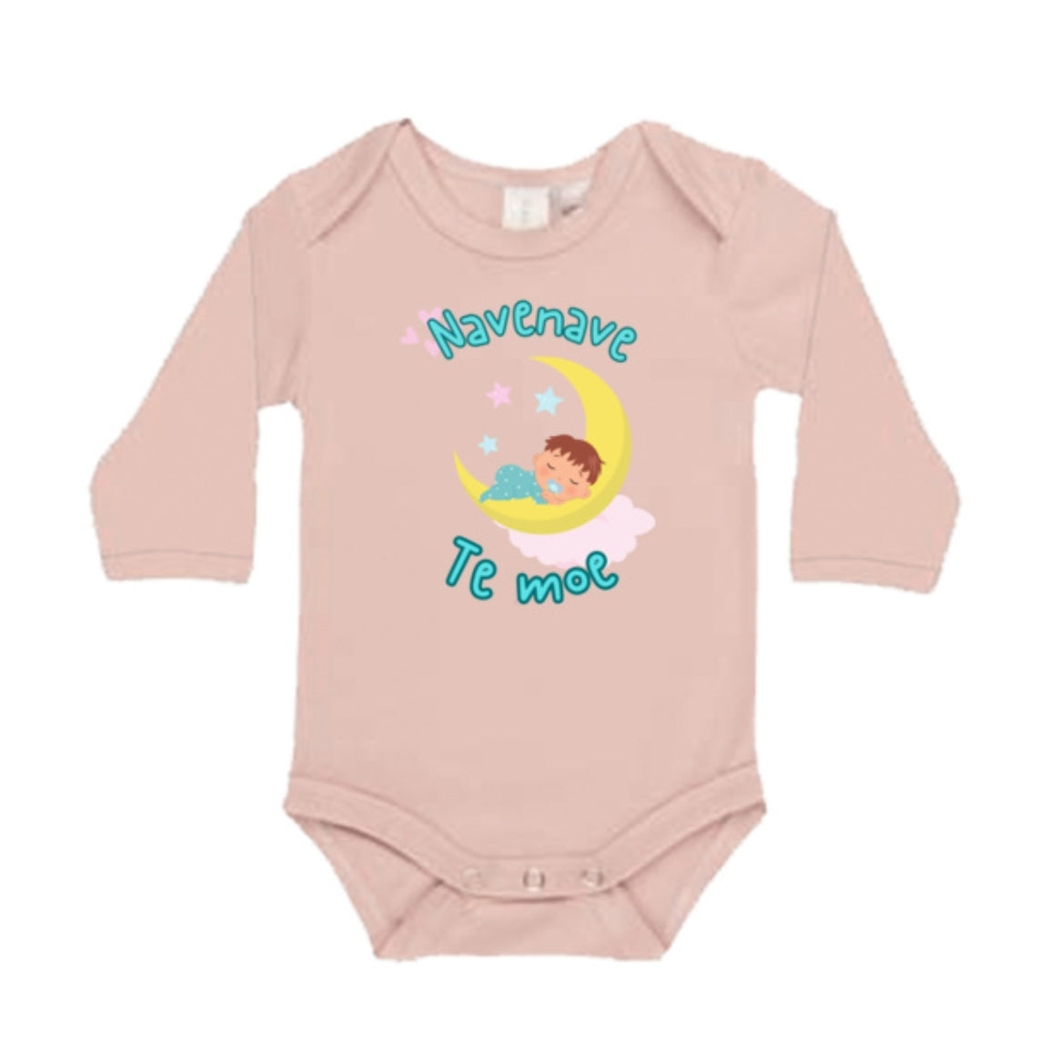 Navenave Te Moe - I love to nap! (Long-sleeve bodysuit)