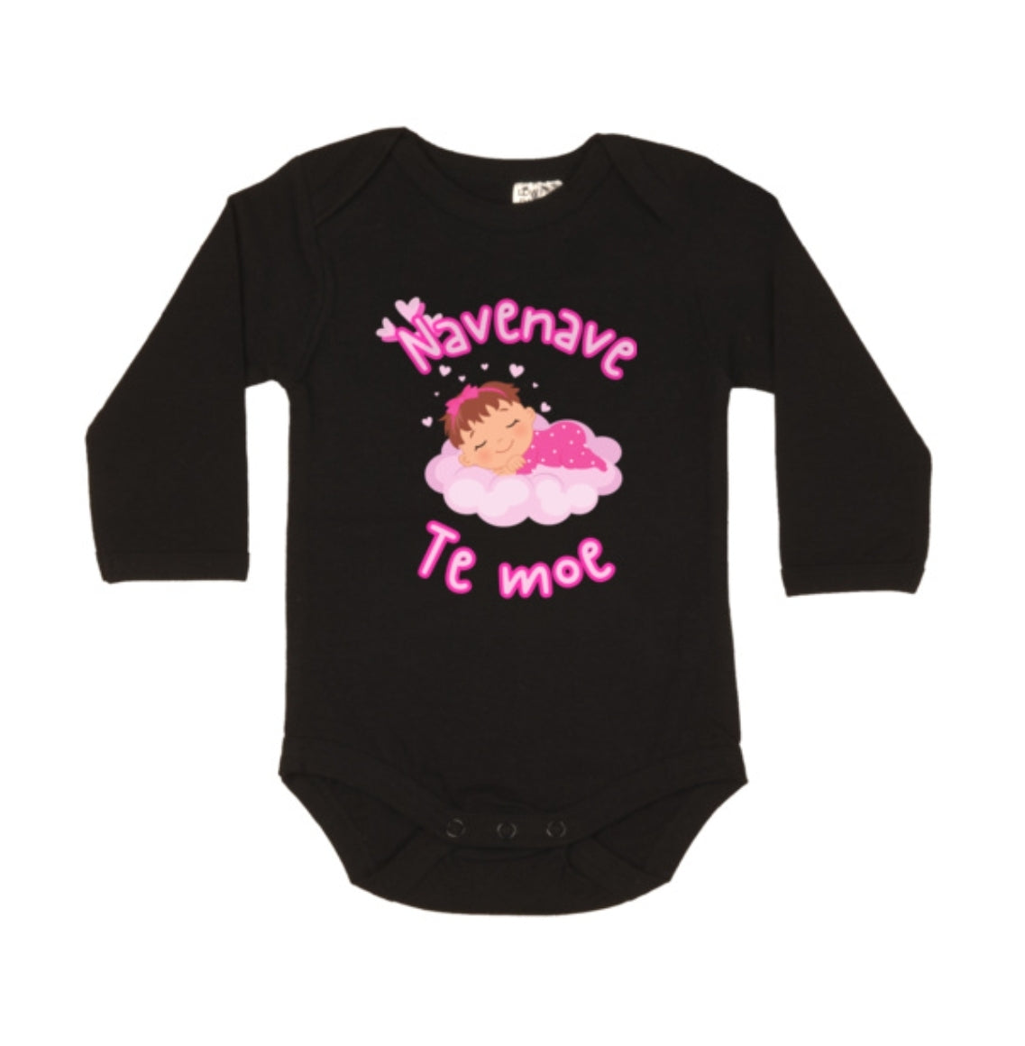 Navenave te moe - I love my naps! (Long-sleeve bodysuit)