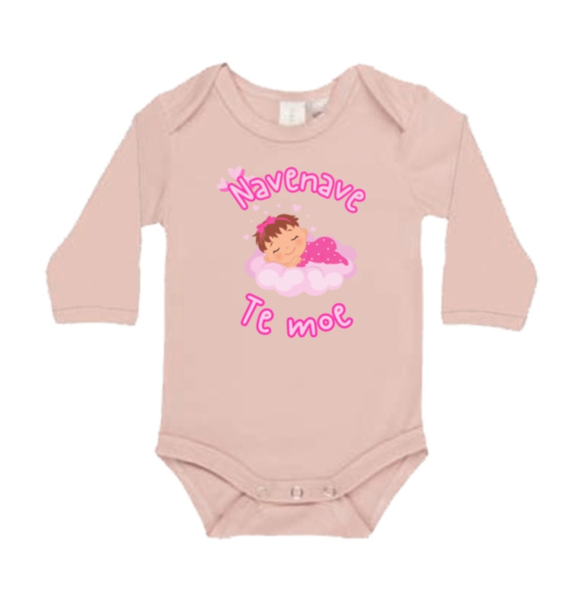 Navenave te moe - I love my naps! (Long-sleeve bodysuit)