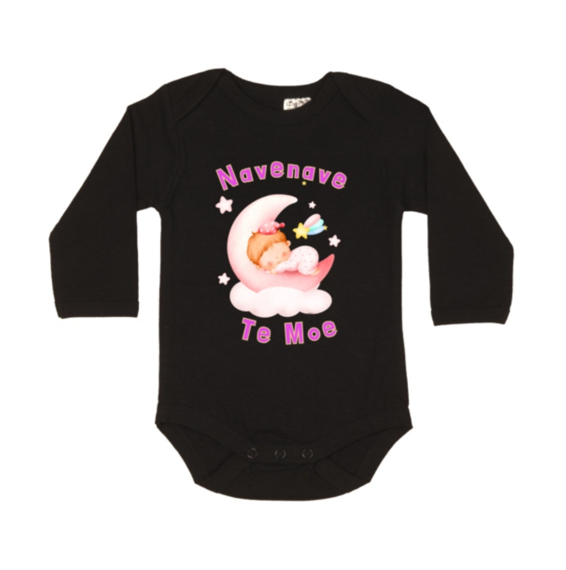 Navenave Te Moe - I love to nap! (Long-sleeve bodysuit)