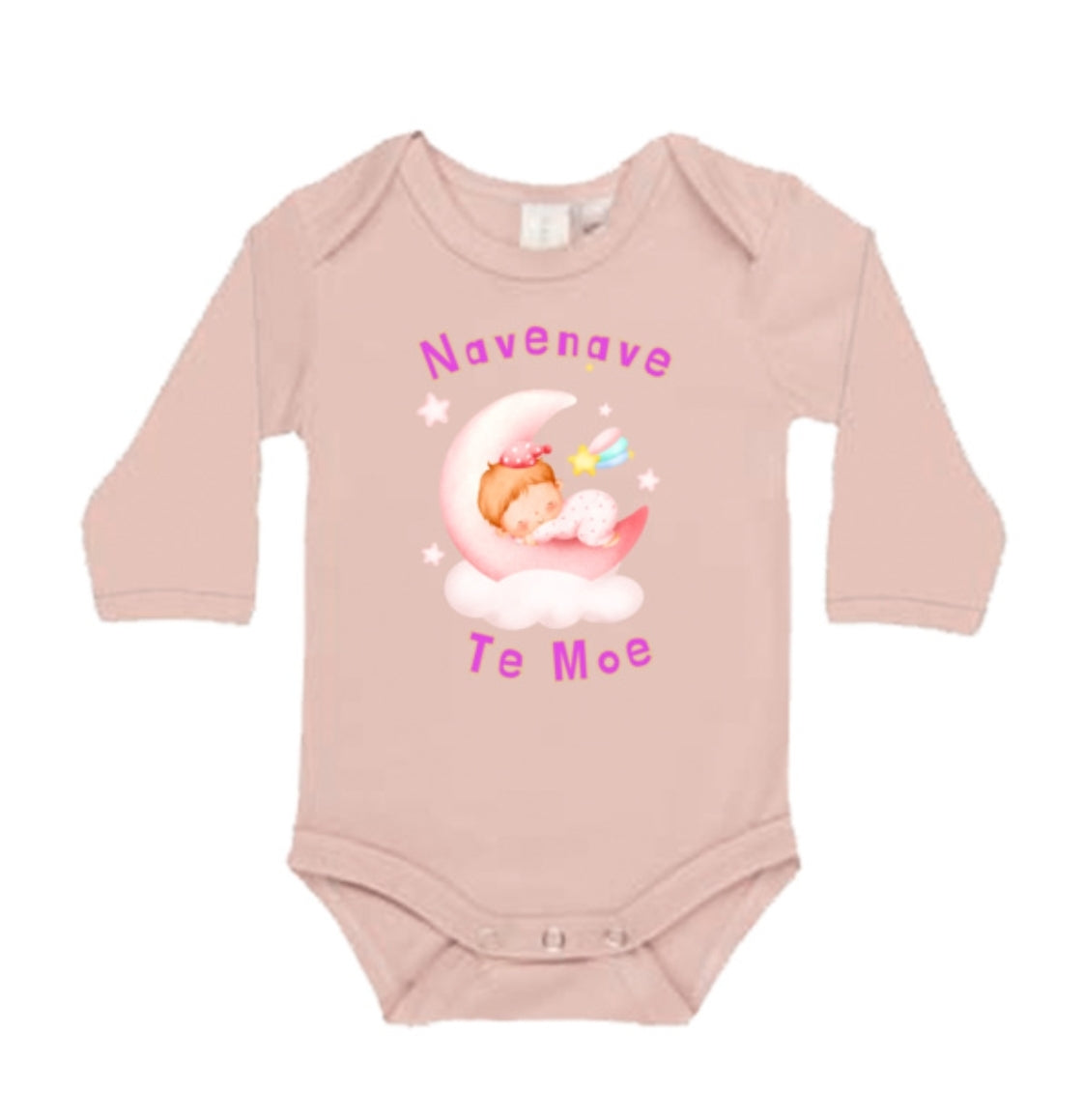 Navenave Te Moe - I love to nap! (Long-sleeve bodysuit)