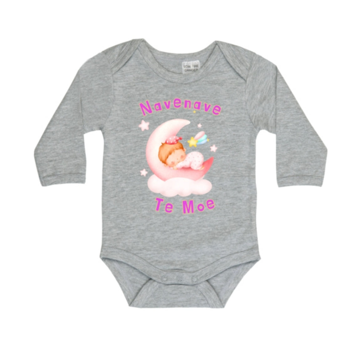 Navenave Te Moe - I love to nap! (Long-sleeve bodysuit)