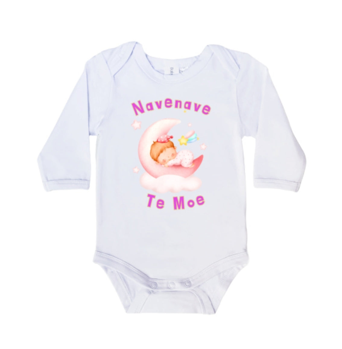 Navenave Te Moe - I love to nap! (Long-sleeve bodysuit)