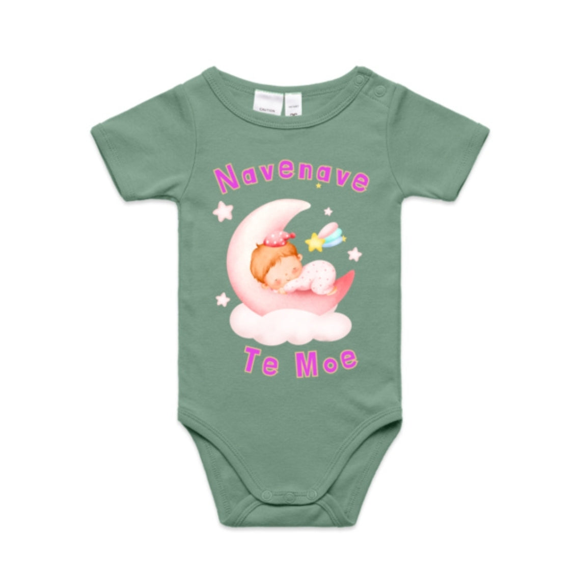 Navenave Te Moe - I love my naps! (Infant mini-me one-piece)