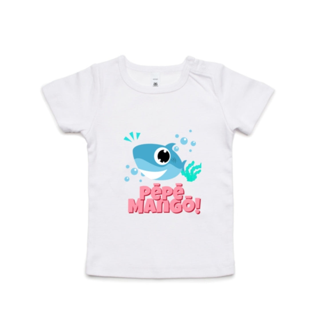 Pēpē Mangō - Baby Shark! (Wee Tee)