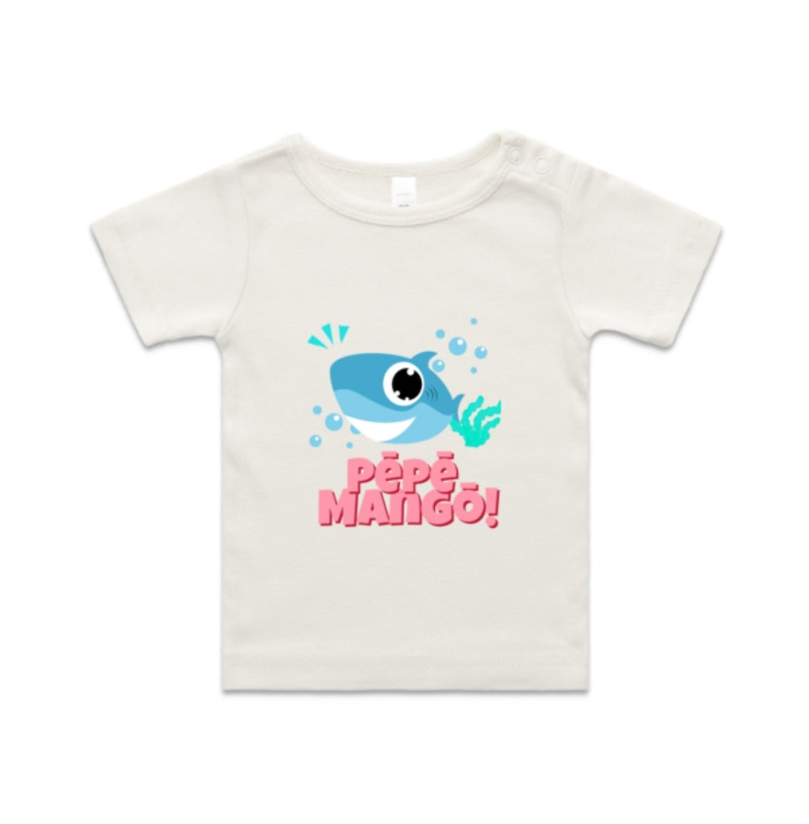 Pēpē Mangō - Baby Shark! (Wee Tee)