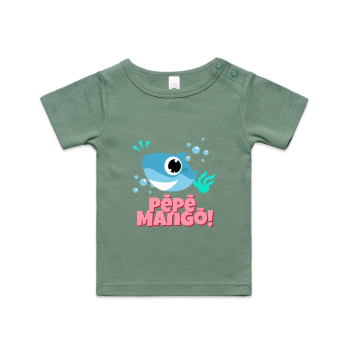 Pēpē Mangō - Baby Shark! (Wee Tee)