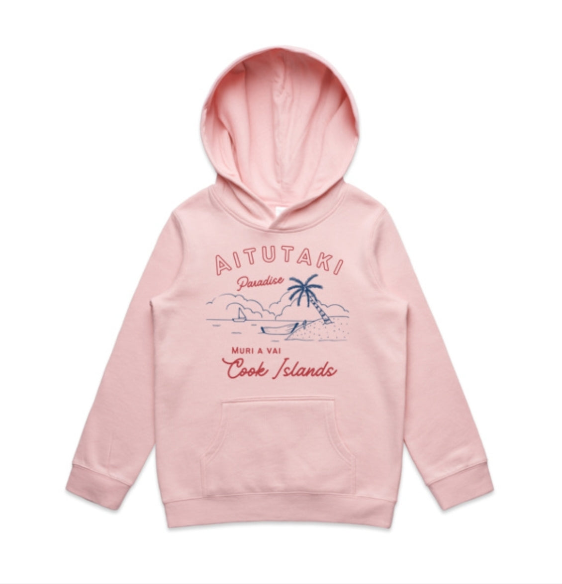 Aitutaki Paradise - Muri-a-Vai  (Kids Hoodie)