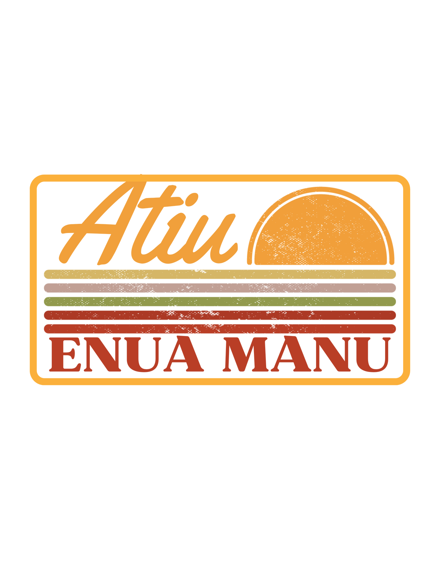 Atiu - 'Enuāmanu! (Men's Tee)