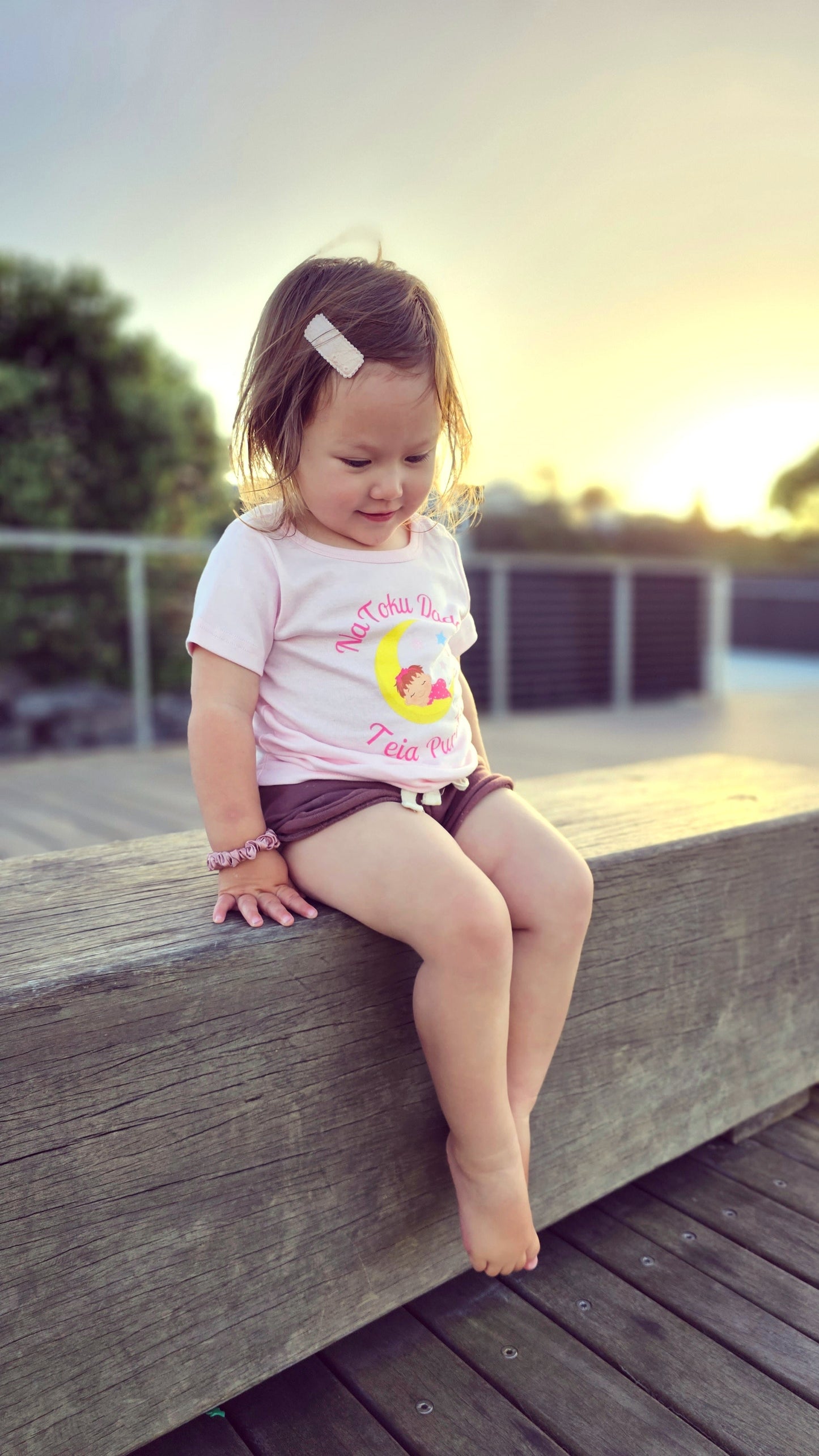 Nā Toku Māmī Teia Purotu (Kids Tee)